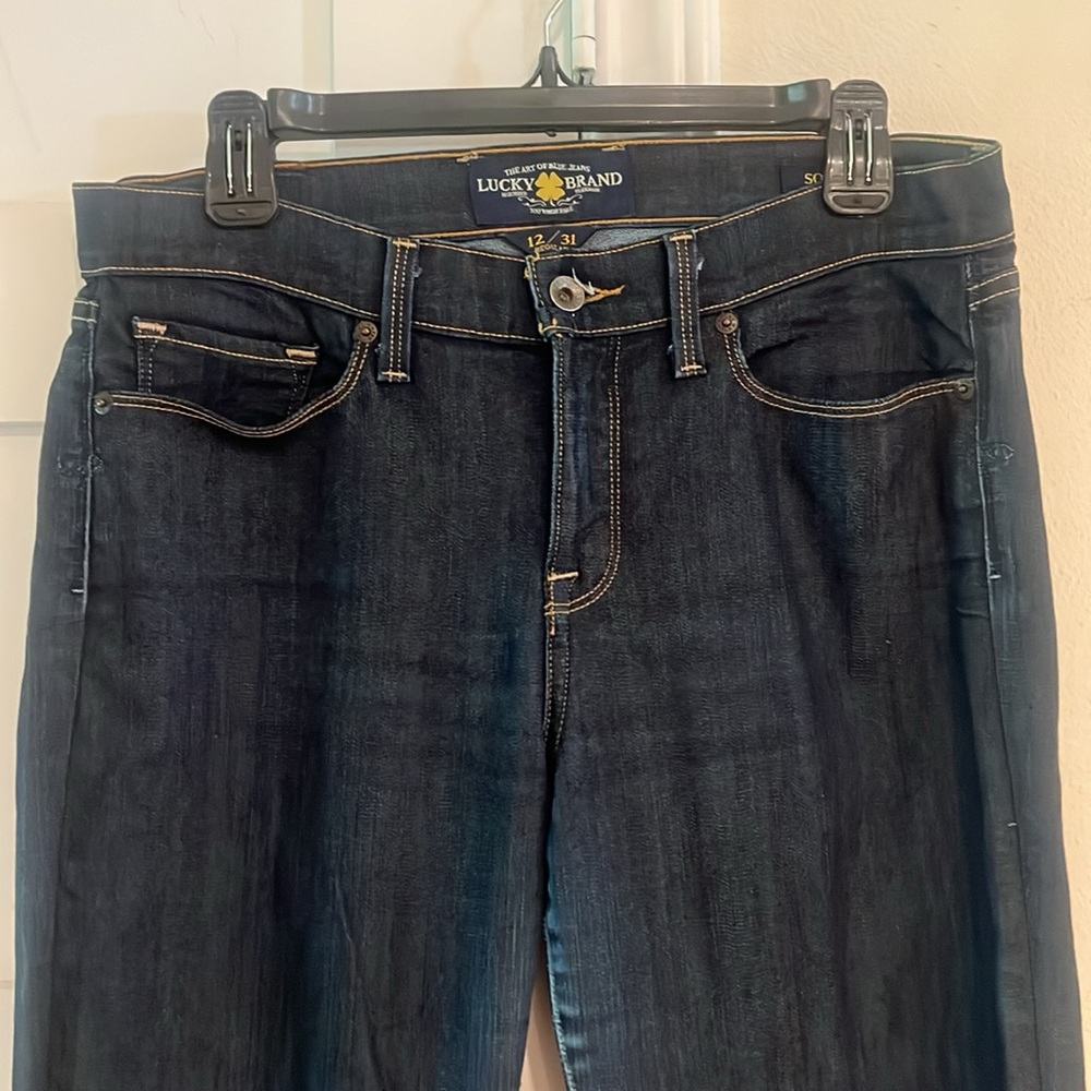 Women’s Lucky Brand Sofia Skinny Denim Jeans Size 12/31R EUC - Picture 2 of 6